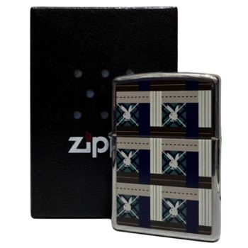 Zippo cr. pol. col.  Playboy Rhd Weave 2002764