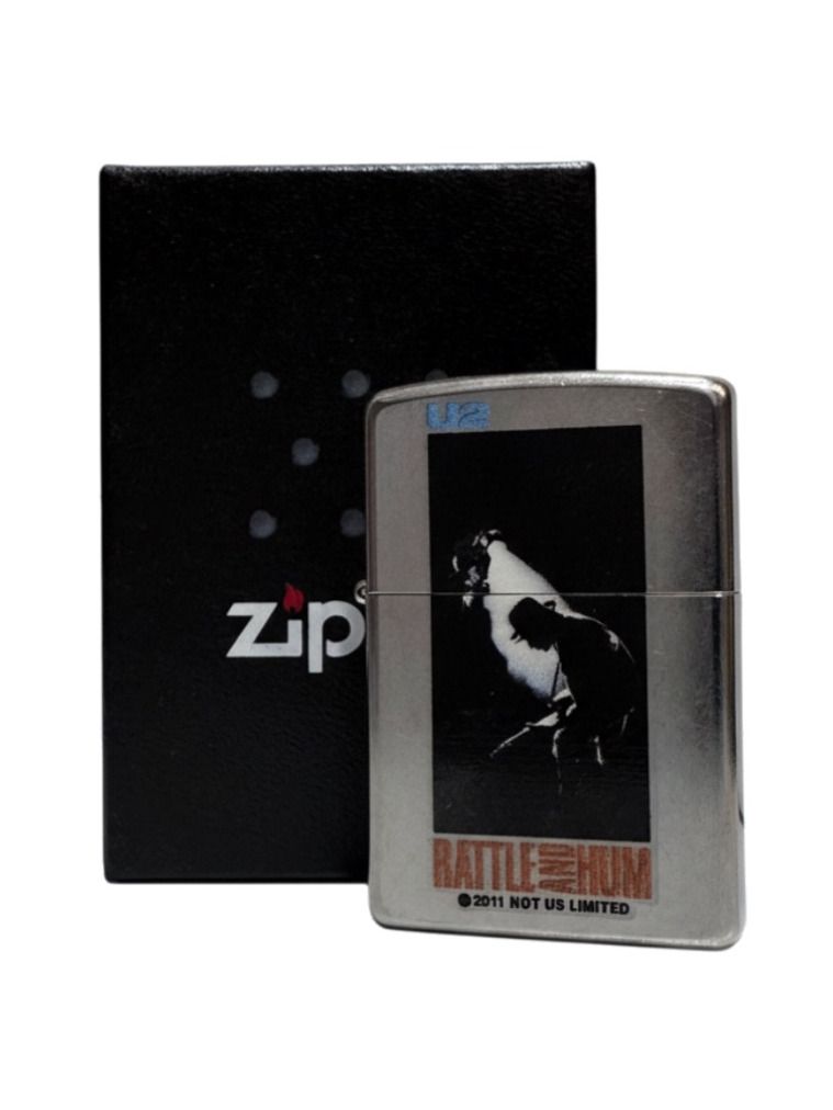 Zippo str.cr.col.  U2 - Rattle and Hum 2002789