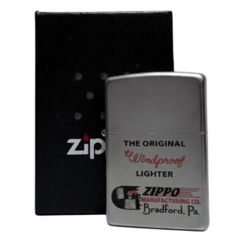 Zippo satin finish color "Zippo Manufacturing" 60000151