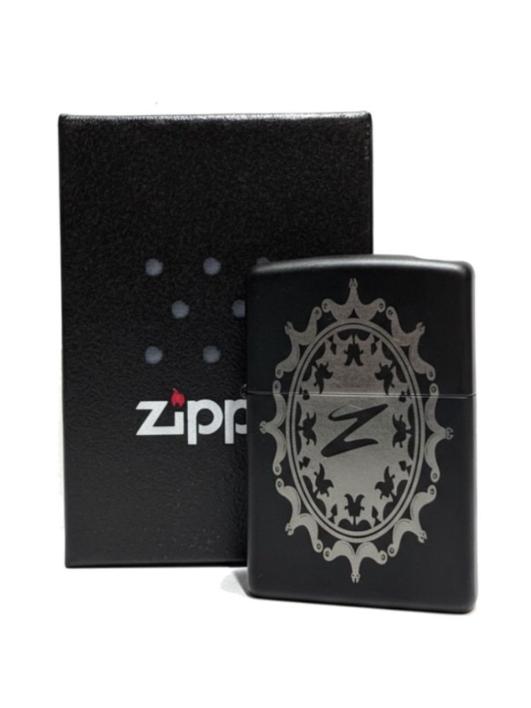 Zippo schwarz Media Chrome "Z Monogram"  60000145