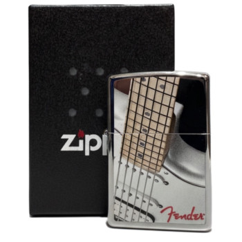 Zippo chrom poliert color "Fender Guitar" 60000218