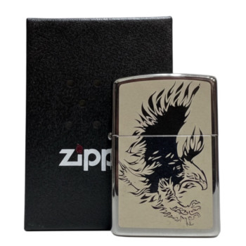 Zippo chrom poliert gelasert "Eagle" 60000047