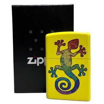 Zippo gelb color "Mosaic Lizard" 60000057