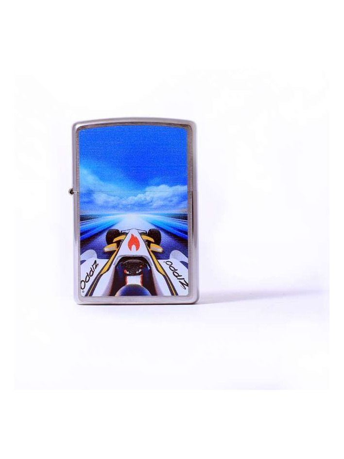 Zippo chrom poliert color Breaking the speed rule 2003585