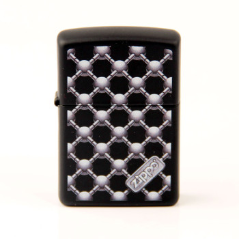 ZIPPO schwarz color "Barbell Design" 60004439