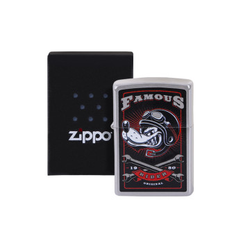 ZIPPO Wolf Cycle Rider Design 60004108