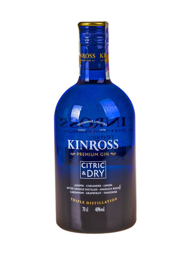 Kinross Gin Citric 0,7l 40%