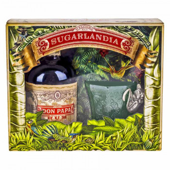 Don Papa Rum 0,7l 40% + glass Giftbox - 1
