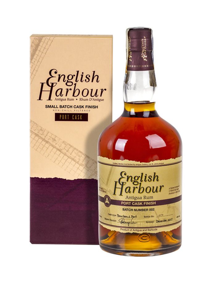 Rum English Harbour Port Cask 0,7l 46% Giftbox