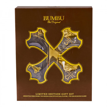 Bumbu Original Craft Rum 0,7l 40% + 2 Glasses - 1