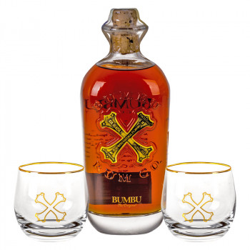 Bumbu Original Craft Rum 0,7l 40% + 2 Glasses - 2