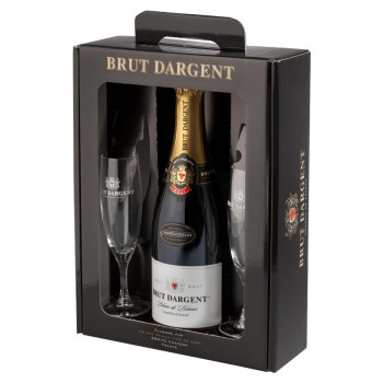 Brut Dargent Chardonnay 0,75l 11,5% +2 Glasses