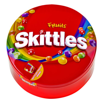 Skittles Fruit 195 g Tin - 1