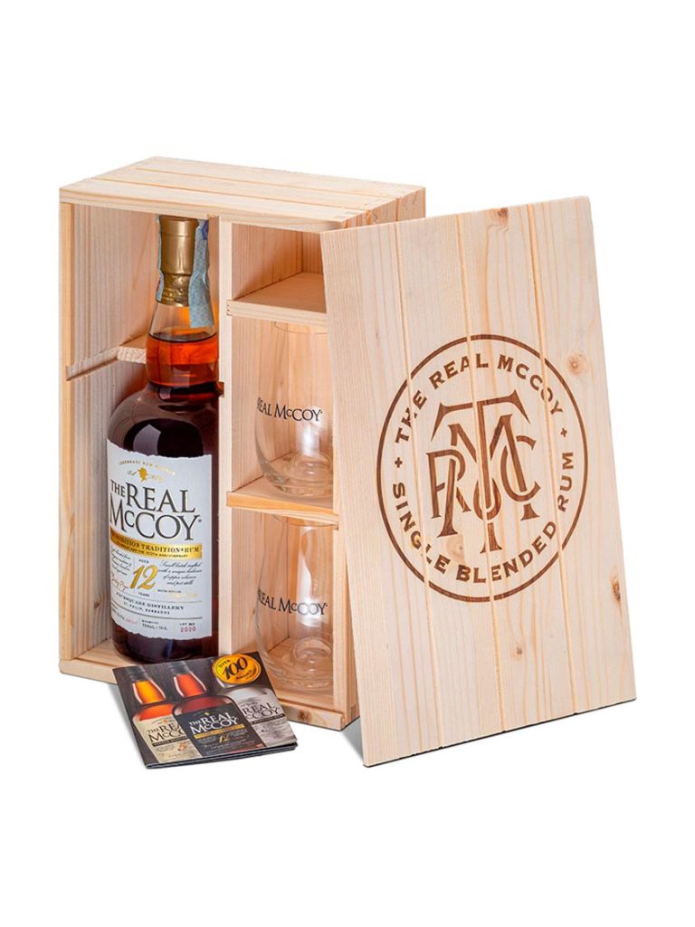The Real McCoy 12Y 100 Proof Limitovaná edice 50% 0,7 l + 2 Glasses