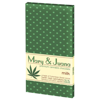Mary&Juana Chocolate Milk 80g - 1