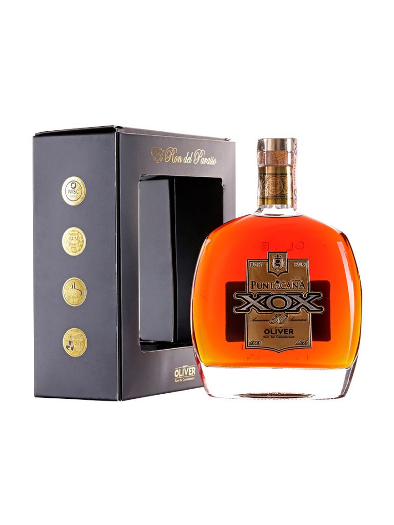 Puntacana XOX 50 Aniversario Giftbox 40% 0,7 l