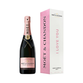 Moët & Chandon Rosé Impérial I Love You  0,75l 12% GiftboxGiftbox