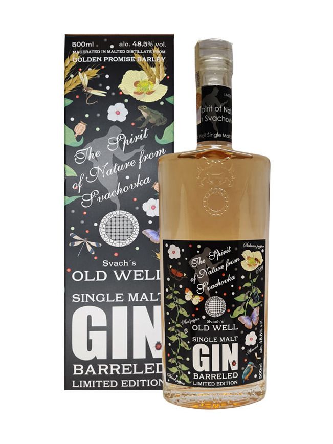 Svach's Old Well Single Malt Gin Barreled 48,5% 0,5 l limited edition