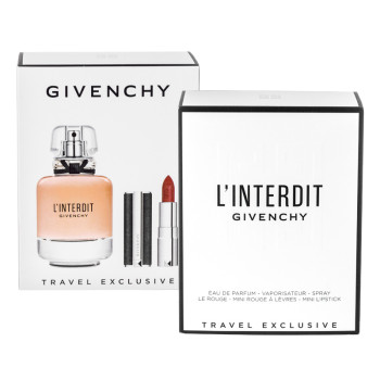 Givenchy L'Interdit Set :EdP 80 ml + Miniature Rouge 333