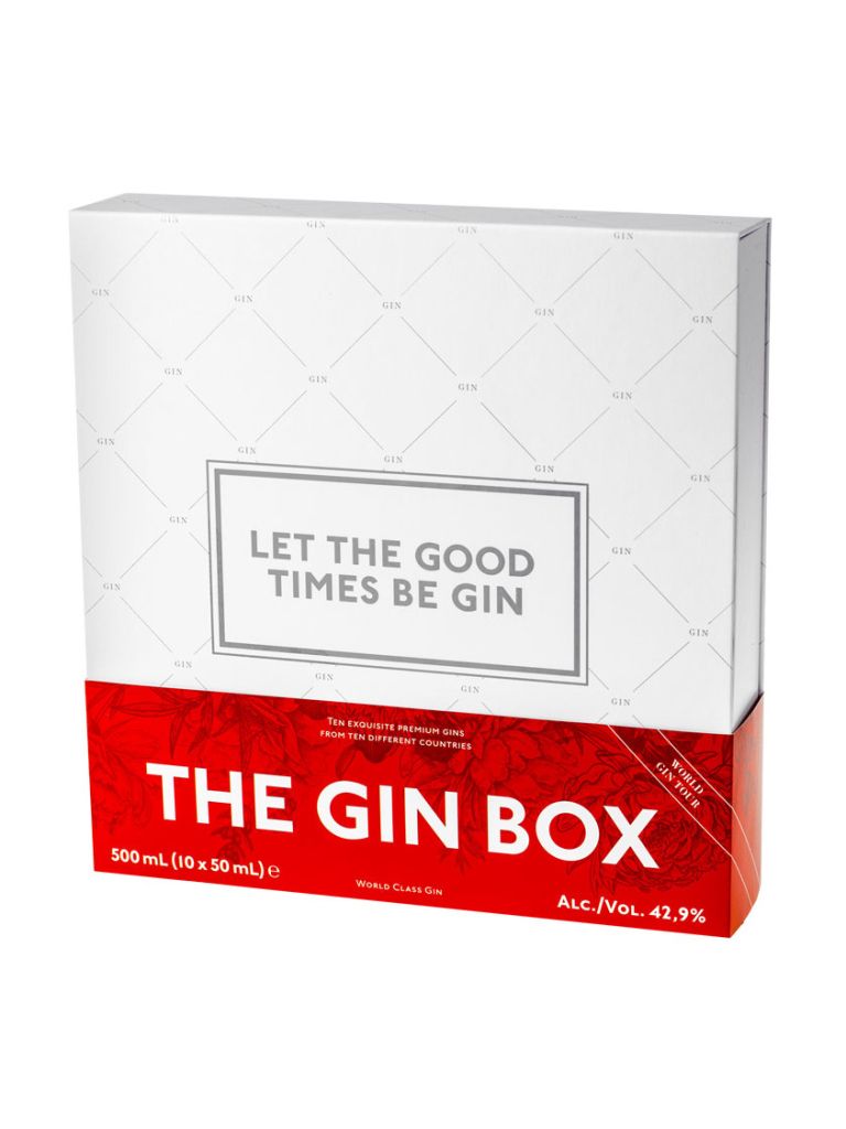 Gin Box World Tour 42,9% 10 × 0,05 l Giftbox