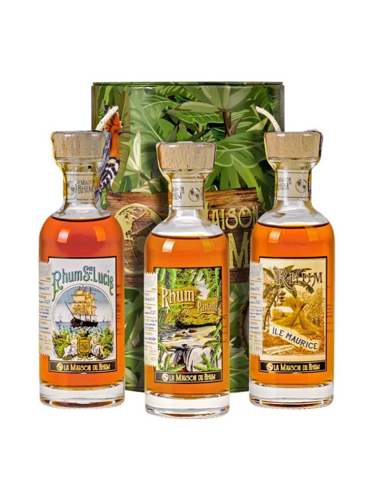 Rhum Maison Coffret 3x0,2l 45%