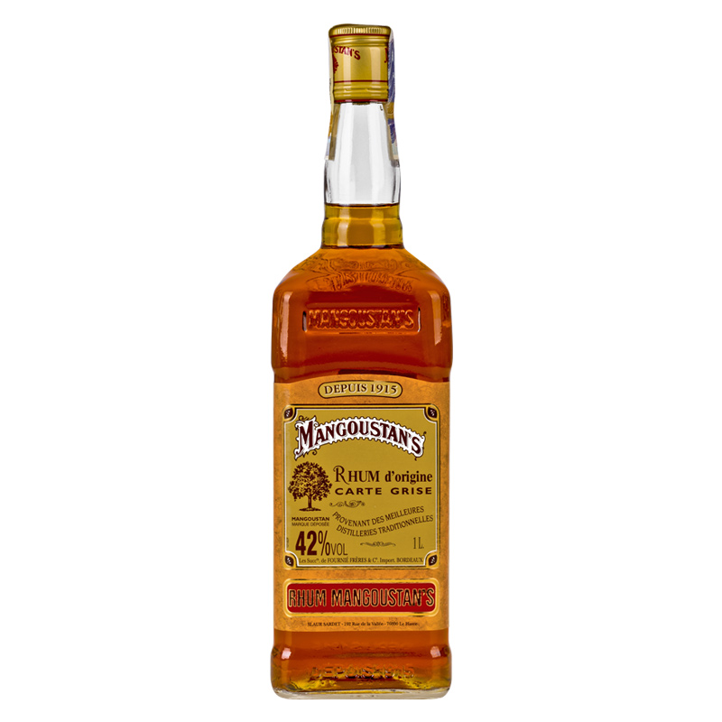 Mangoustan's Rum Mangoustan's Rhum Blanc 1000ml — Shopping-D