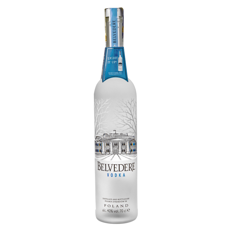 Belvedere Vodka Pure Night 40% | 0,7l Sabre Excaliburshop