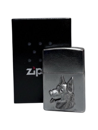 ZIPPO chrom geb.Emblem"Schäferhund"60005709