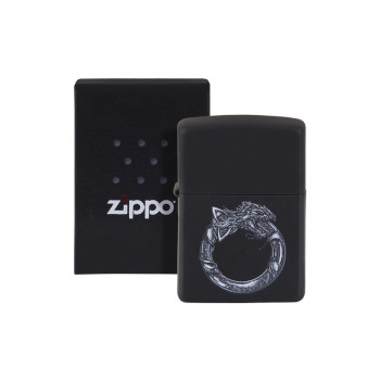 ZIPPO schwarz matt collor"Celtic Dragon"60005722