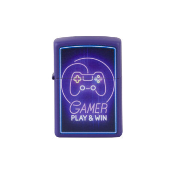 ZIPPO lila matt color "Gamer Play&Win"60005237 - 2