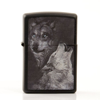 ZIPPO schwarz color "Wolf" 60002929 - 1