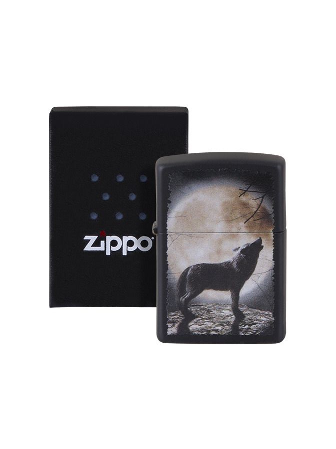 ZIPPO Wolf Howling To The Moon 60001355