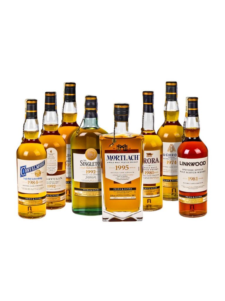 Diageo Prima & Ultima 2021 Set 8 bottles