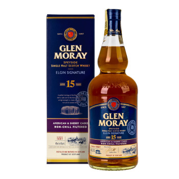 Glen Moray 15Y 1l  48% Giftbox - 1