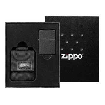 Sada ZIPPO Black Crackle 60005678