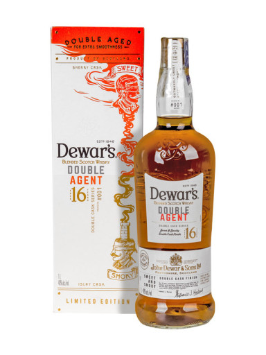 Dewar's Double Agent 16Y 1l 40% Giftbox