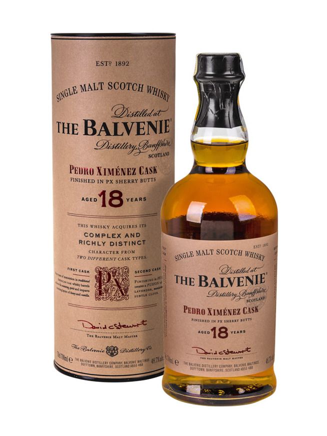 Balvenie 18Y Pedro Ximénez Sherry Cask 48,7% 0,7 l Giftbox