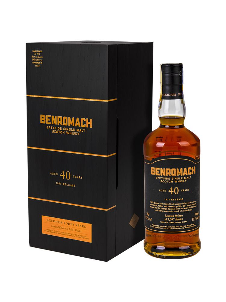 Benromach 40Y 2021 Edition 0,7l 57,10% Giftbox
