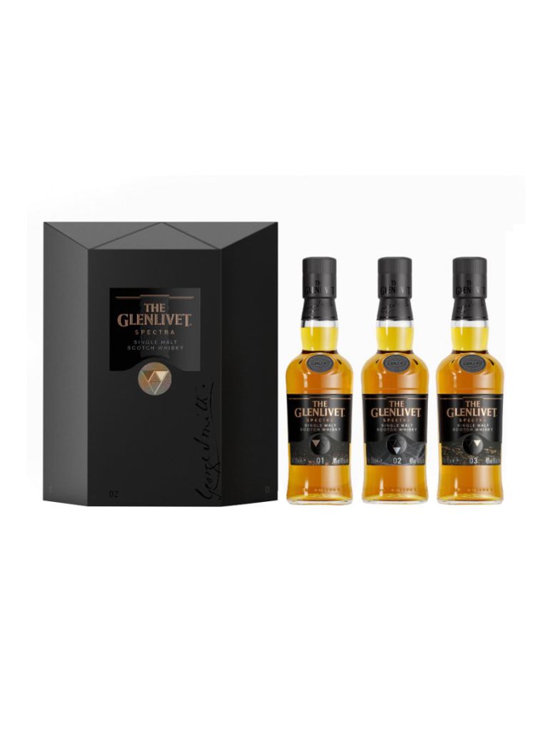 THE GLENLIVET Spectra 40%  3 x 0,2 l Giftbox