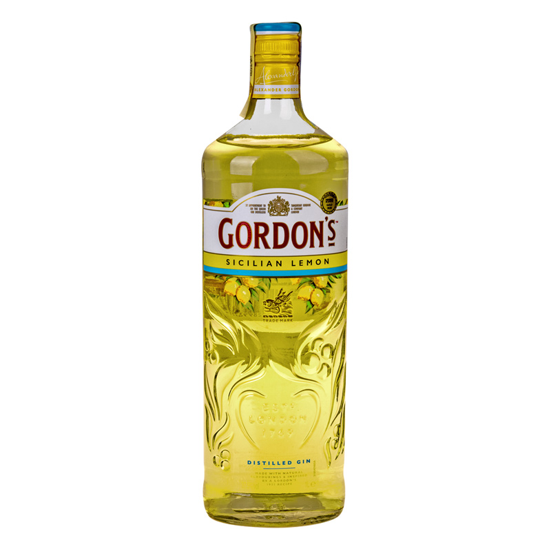 Gordon's Gin Sicilian Lemon 1l 37,5% | Excaliburshop